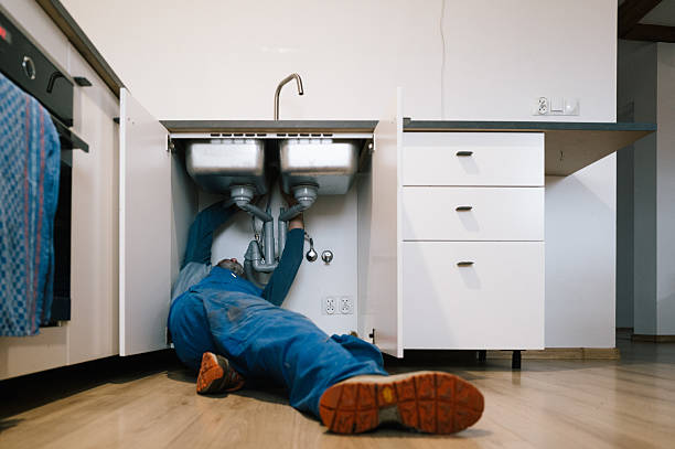 Professional Drain Cleaning technician working in Asbury Park, NJ